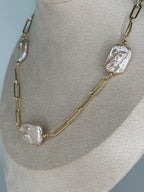 The Kailani - Freshwater Biwa Pearl Necklace